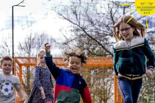 in het zonnetje Sportstuif
